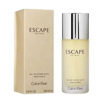 Calvin Klein Escape Men Eau De Toilette 100ml BRAND NEW AND SEALED • £31.99