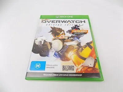 Mint Disc Xbox One Overwatch Origins Edition Free Postage • $11.34