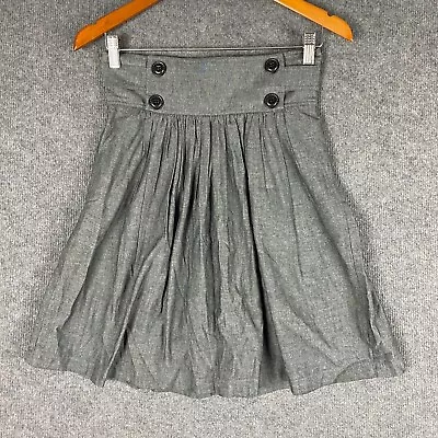 Zimmermann Skirt Womens 1 AU 10 Grey Flared Flowy Event Formal Occasion Ladies • $99.95