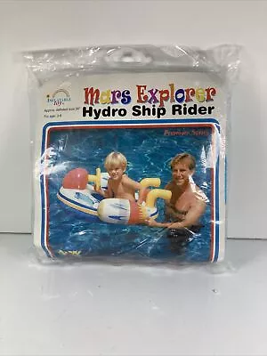 Vintage Inflatable Toy Mars Explorer Hydro Ship Rider 41000 Size:36” NOS Pool • $67.43