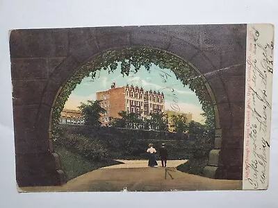 1907 Postcard Coverd Arch Central Park New York Mailed To Monroe MI • $0.99