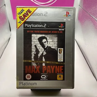 🇦🇺 Max Payne Platinum - Sony PlayStation 2 PS2 Game PAL - Complete AUS PAL • $10.99