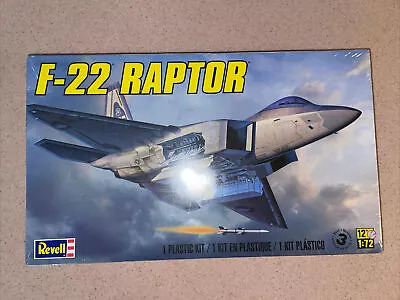 F-22 Raptor Model Kit 1:72 Scale Revell 85-5984 New Open Box Vintage Lockheed • $11.99