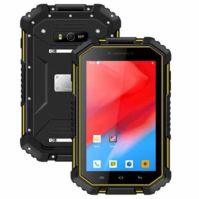 Unlocked 4G LTE Android Rugged Smartphone Builder Phone Tablet Mobile Waterproof • £295.55