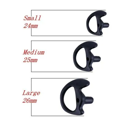 3 Pair 2-Way Radio Ear Mold Replacing Earpiece Insert For Acoustic Coil Tube • $8.39