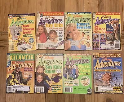 Disney Adventures Magazine Lot Of 8 2001 • $19.99