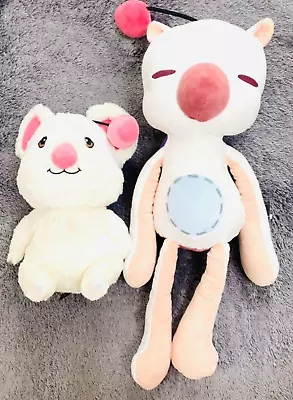 $63 • Buy Taito Final Fantasy XV FF15 Kuplu Kopo Moogle Big Plush 60cm & 30cm Set Of 2