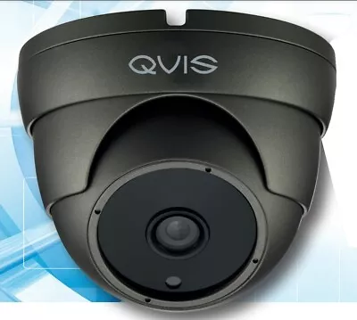 QVIS 2.4MP VIPER CCTV Camera Fixed Lens TURRET 1080P FULL HD DIGITAL DVR Gray • £99