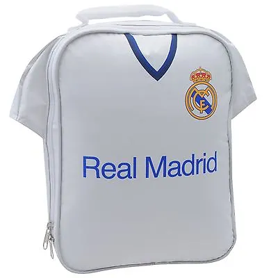 £8.99 • Buy Real Madrid Football Club Kit Lunch School Meal Lunch Box Kit Boys Sports Bag 