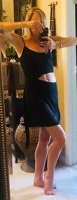 Nicole Miller Sexy Black Cutout Dress S • $19