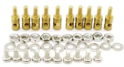 $3.75 • Buy 10set Linkage Stoppers 1.0mm Connecting Servo Arm,Pull Rod Fast Regulator Rc Car