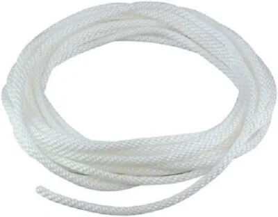 10' Ft 5/16'' Braided White Nylon Flagpole Halyard (Rope) • $7.51