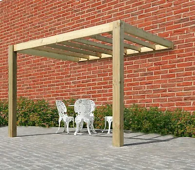 Timber Frame Lean-To 3m X 3m • £550