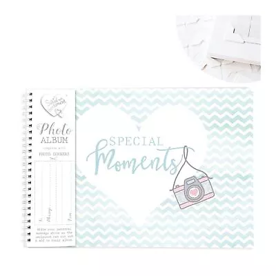 £14.99 • Buy Photo Album Scrapbook Special Moments Heart Keepsake Said With Sentiment