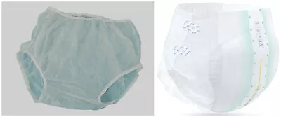 1x Pair Of Plastic Pants Size Large Plus 4 FREE NAPPIES Size Medium  • £9