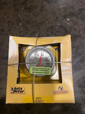 AutoMeter 4301 Ultra-Lite Vacuum/Boost Gauge 2-1/16 In. Mechanical • $80