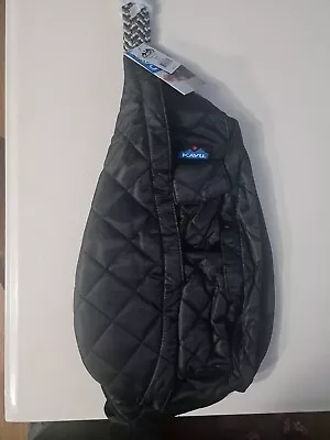 KAVU Rope Puff Bag Sling Crossbody Backpack Travel Quilted Purse Regular Price80 • $10