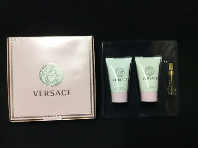 Versace Bright Crystal 3PC Mini Gift Set Perfume + Lotion+Shower Gel • $32