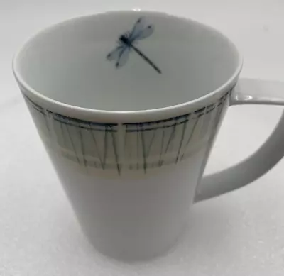 Dragon Fly Coffee Mug PS Portmeirion Studio Green Grass Tea Cup • $17.99