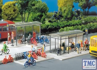 £16.45 • Buy Faller 180553 Modern Bus Stops & Bicycle Stands OO/HO