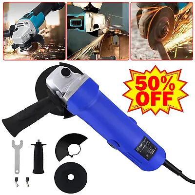 £18.08 • Buy Angle Grinder Corded Cutting Grinding Polishing With Disc Side Handle Cutter NEW