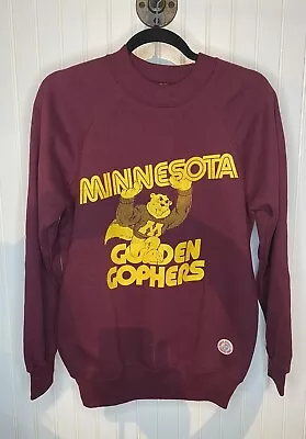 Vintage University Of Minnesota Golden Gophers Crewneck Sweatshirt Men’s Medium • $34.99