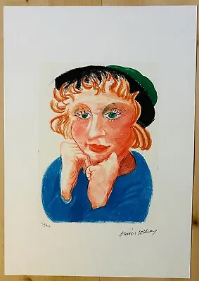 David Hockney (After)  Celia With Green Hat  Limited Edition (34/200) Signed In  • £130.16