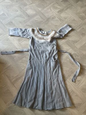 £49.99 • Buy Eribe Scotland Fair Isle Dress Sz S Grey Blue £££