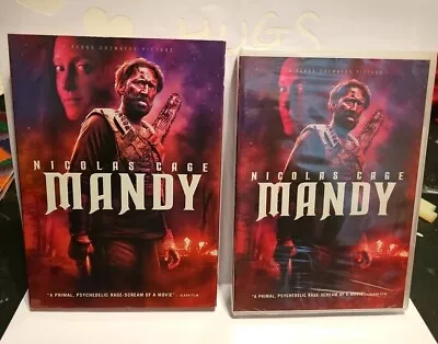 Mandy (DVD 2018) Horror Action Nicolas Cage Andrea Riseborough Linus Roache + • $11