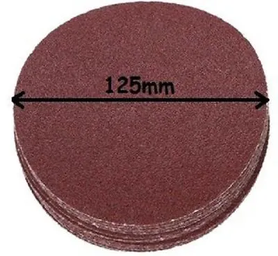 Sanding Discs 5 Inch STARCKE Orbital Sandpaper Hook & Loop Pads BEST PRICE • £5.75