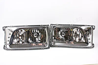 MERCEDES W123 1976-1984 Crystal Front Headlights PAIR LH + RH • $119.98