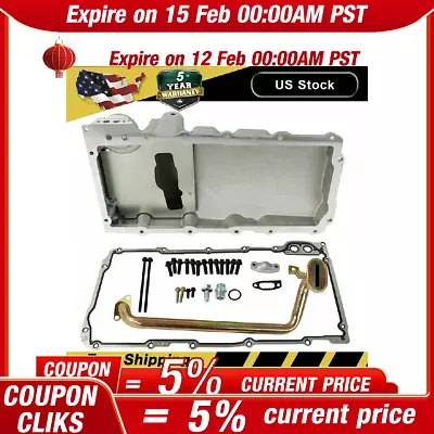 Aluminum 302-1 LS Engine Swap Retro-fit Oil Pan For Chevy 4.8L 5.3L 6.0L6.2L US • $118.89