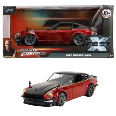 Fast & Furious X - 1972 Datsun 240Z Red 1:24 Scale Diecast Vehicle Car PRE-ORDER • $59.95