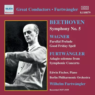 BEETHOVEN: Symphony No. 5 / WAGNER: Parsifal Prelude Furtwangler AudioCD New • £11.27