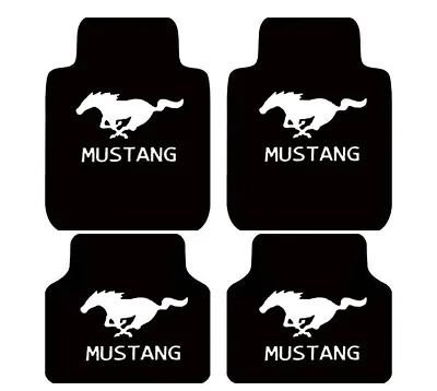  For Ford Mustang Car Floor Mats Luxury Universal Fit Auto Carpets Foot Rugs • $19.99