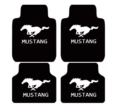 4Pcs For Ford Mustang Car Floor Mats Luxury Universal Fit Auto Carpets Foot Rugs • $29.43