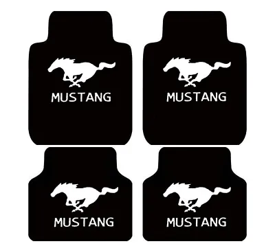 For Ford Mustang Car Floor Mats Luxury Anti-Slip Front & Rear Universal Carpets • $27.89