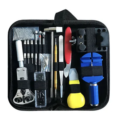 147-piece Watch Repair Kit Remove Strap Opener Watch Cleaning Maintenance • £18.86