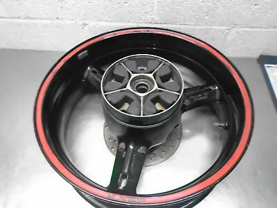 Suzuki GSXR600/GSXR750 OEM Rear Wheel Rim Fits 2000-2005 Also Fits SV1000 06-07 • $99.95