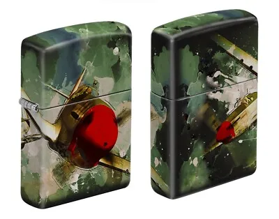 Zippo 03039 WWII Dogfight P-51 Mustang Vintage Military Aircraft 540 Lighter • $39.75