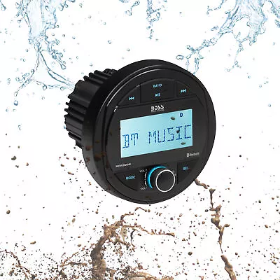 $117.99 • Buy BOSS Audio Systems MGR300B Marine Boat Stereo Sound System Head Unit