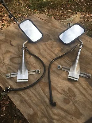 Vintage PM 658 Wide Mount Trailer Tow Mirrors • $69.99