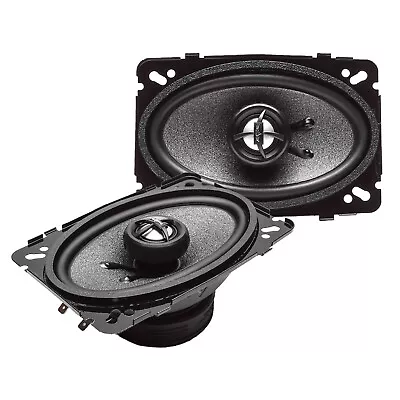 NEW SKAR AUDIO RPX46 4  X 6  2-WAY 150 WATT MAX CAR AUDIO COAXIAL SPEAKERS PAIR • $33.99