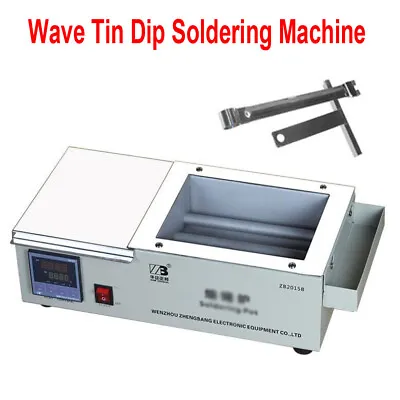 High Quality Mini Wave Tin Dip Soldering PCB Solder Pot Machine • $212.99