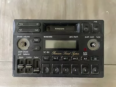 97 96 95 Volvo 850 960 Oem Factory Cassette Player Radio Stereo 3533535 • $39.99