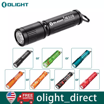 Olight I3E EOS EDC Flashlight LED Bright Powerful High Lumens Outdoor Keychain • $9.95