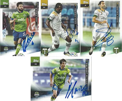 Autograph Signed 2021 Topps Mls Cards *you Pick* *complete Your Set* • $3