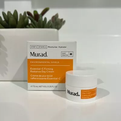 New Daily Murad Essential C Firming Radiance Day Cream 7.5 Ml / 0.25 Oz Anti Age • $12.99