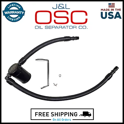 J&L Driver Side Black Oil Separator Fits 1999-2004 Ford Mustang SVT Cobra • $159.97