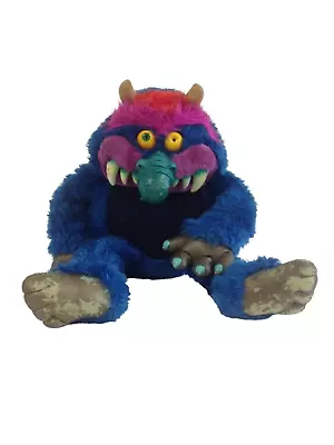 Vintage Original My Pet Monster 1986 AmToy 1980s Large Plush Toy Missing 1 Eye  • $15.56